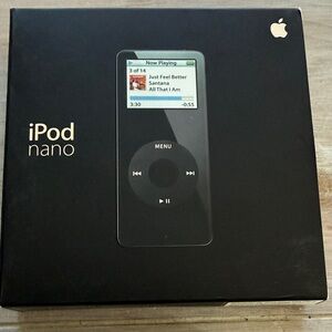 Rare! Apple iPod Nano 1st generation in Classic Black
